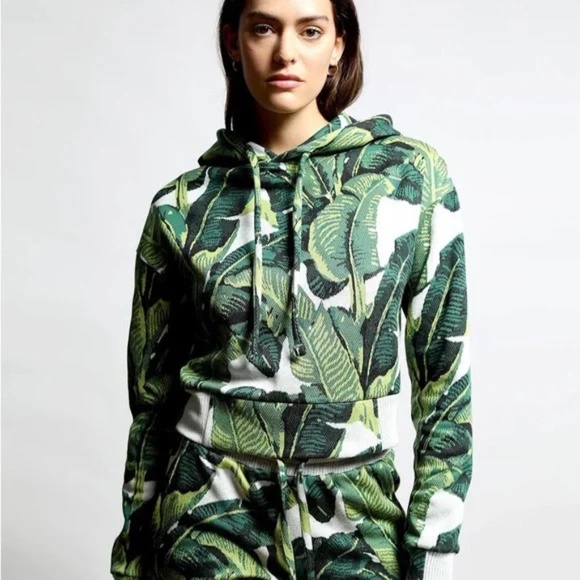 Twenty Montreal Leaf Palm Cali Sweatshirt UNISEX size XS NWT seen on tv - Picture 1 of 9